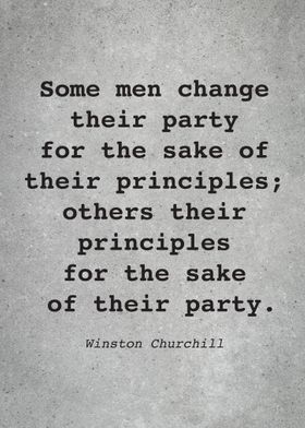 W Churchill Quote L004