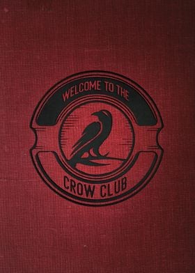 The Crow Club' Poster by Aaki | Displate