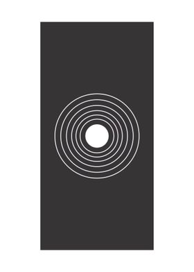 abstract spiral poster