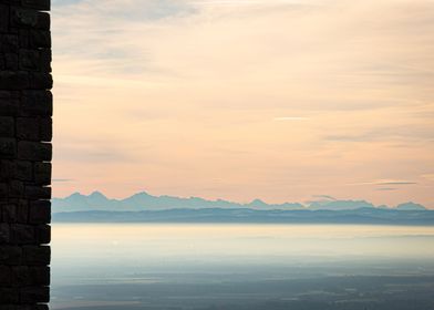 Alps from Alsace