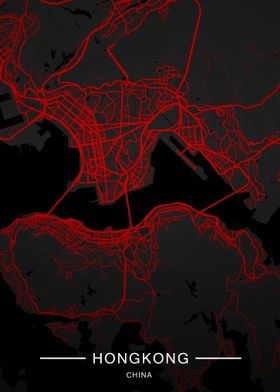 City Map Of Hongkong