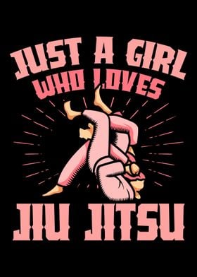 A girl who loves Jiu Jitsu