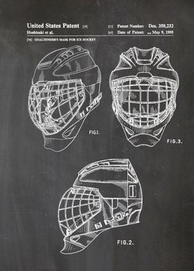 11 Hockey Goaltender Mask