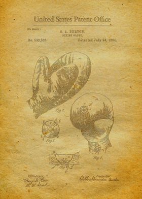 85 Boxing Glove Patent 18