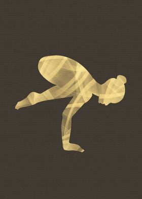 Crow Pose Bakasana 