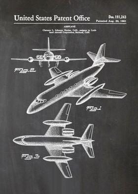 25 1961 Lockheed Airplane