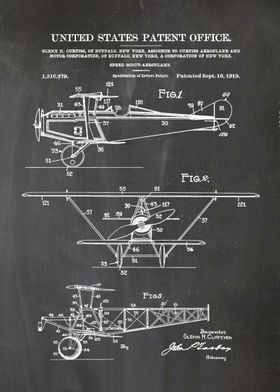 24 Curtiss Scout Airplane