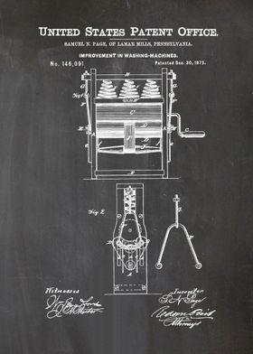 32 Washing Machine Patent