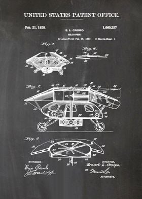 21 1928 Helicopter Patent