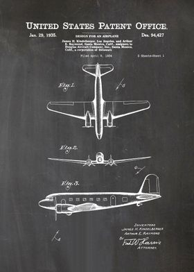 26 Douglas DC2 Plane Pat