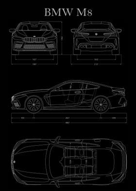 BMW M8 Coupe 2019