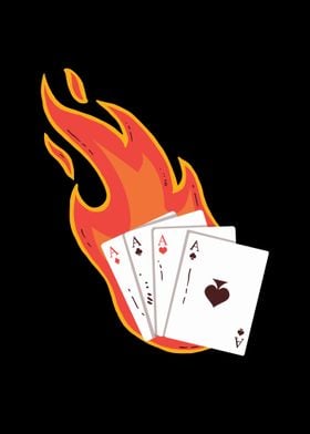 Burning Poker Cards