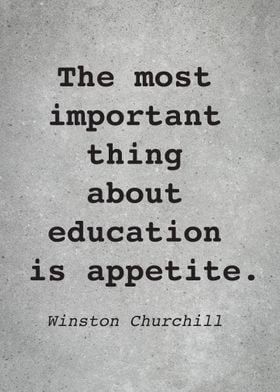 W Churchill Quote L024