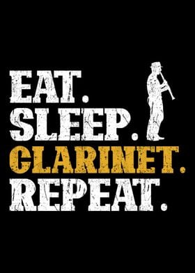 Clarinet Eat Sleep Repeat