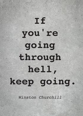 W Churchill Quote L029