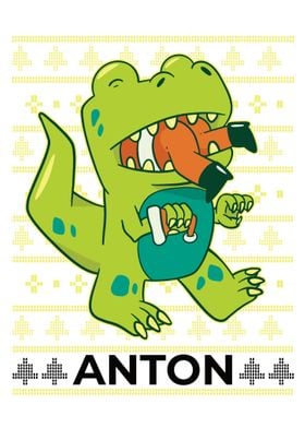 Anton boy name gift for