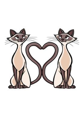 Siamese Cat Love