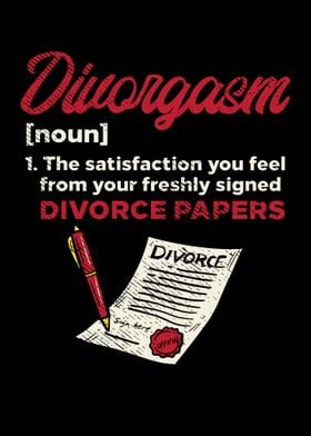 Divorgasm Definition