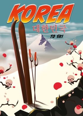 Korea to ski