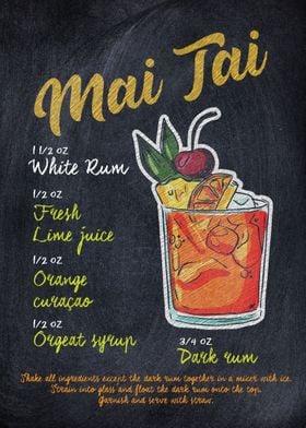 Mai Tai Rum Drink