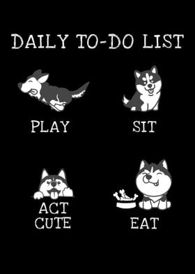 Puppy Dog To Do List Gift