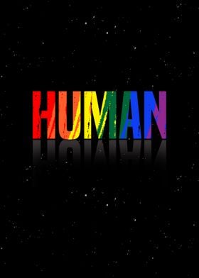 LGBTQ Human Wall Decor