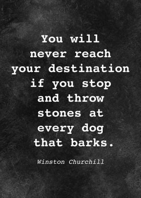 W Churchill Quote D005