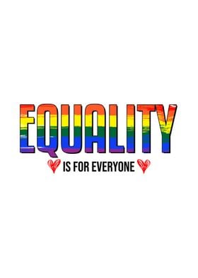 LGBTQ Equality Wall Decor