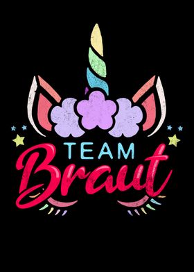 Team Braut Bride Unicorn