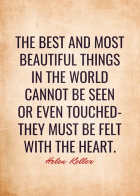 Helen Keller Quotes