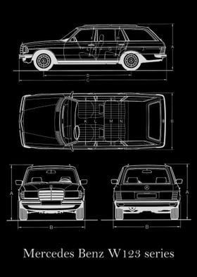 Mercedes Benz W123 series 