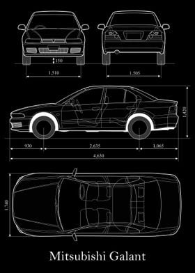 Mitsubishi Galant 2002  