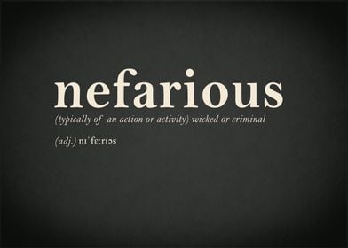 Nefarious