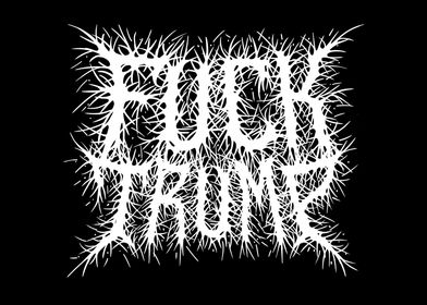 Fck Trump Metal logo