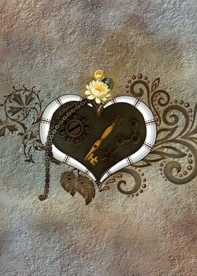 Steampunk heart