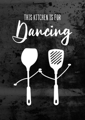 Kitchen Dancing Wall Decor