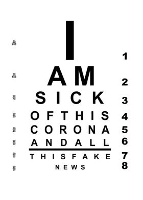 Corona eye chart