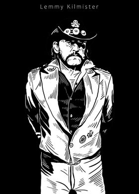 Lemmy Kilmister Black