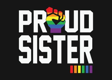 LGBTQ Proud sister