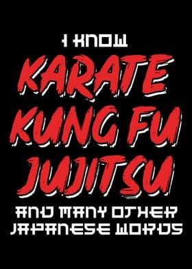 Karate Kung Fu Jiu Jitsu