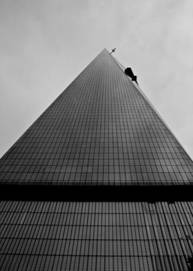 Freedom Tower With Plane