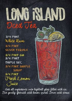 Long Island Iced Tea Drink