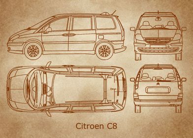 Citroen C8 2006 old 