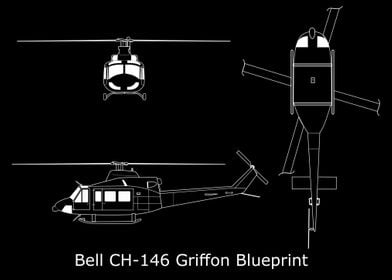 Bell CH146 Griffon Bluepr