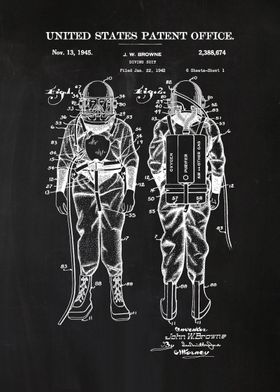 44 Diving Suit Patent 194