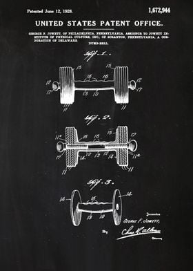 20 Dumb Bell Patent