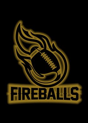 flame american football 