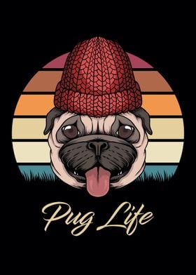 Funny Pug Life 