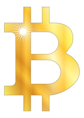 Bitcoin Digital Symbol