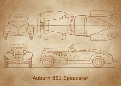 Auburn 851 Speedster old 